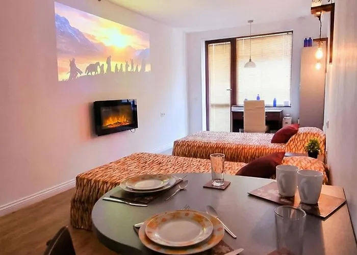 アパート Mountain Paradise 2 - Quiet Cosy - Balcony, Wifi バンスコ